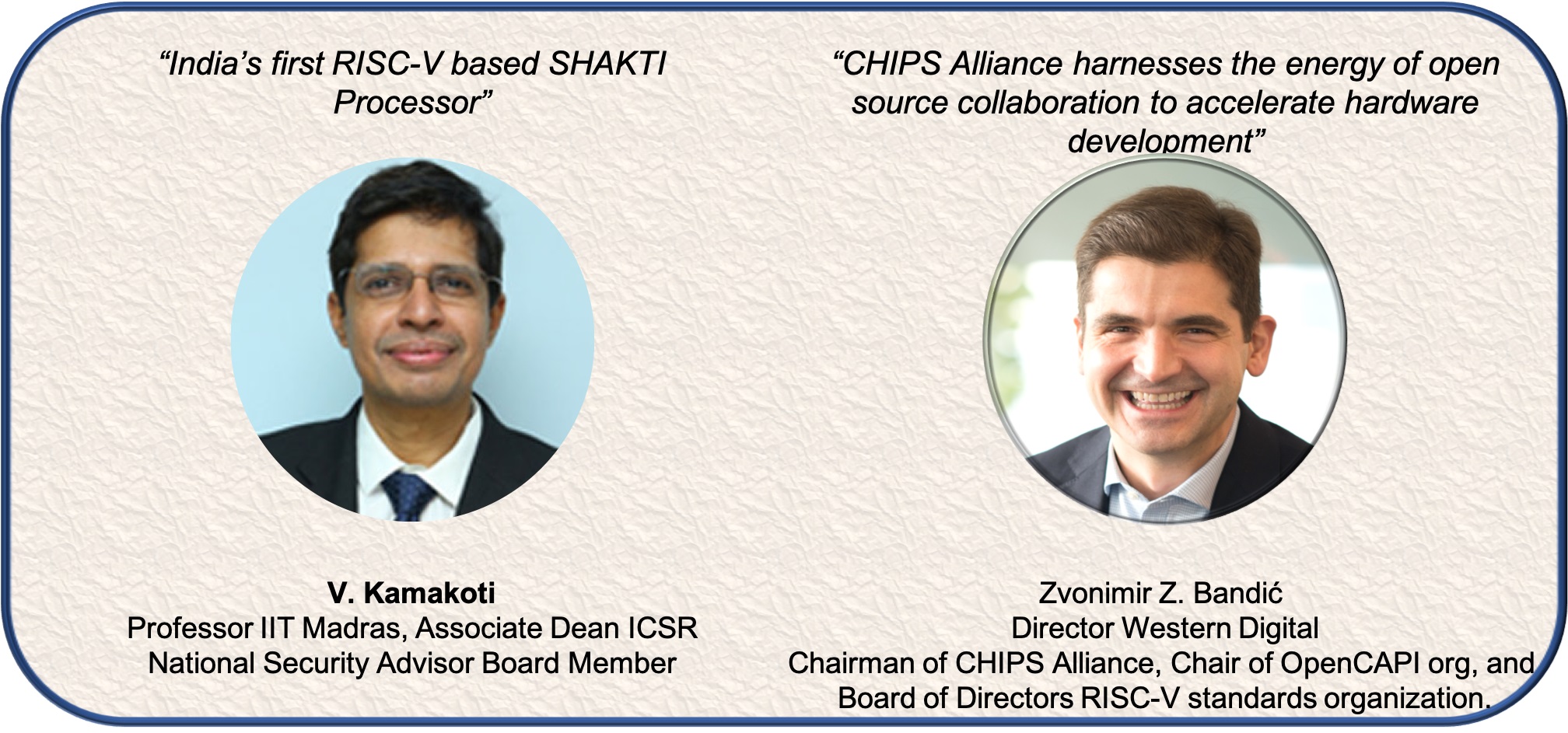 Invited Talks by Industry and Academia Expertise